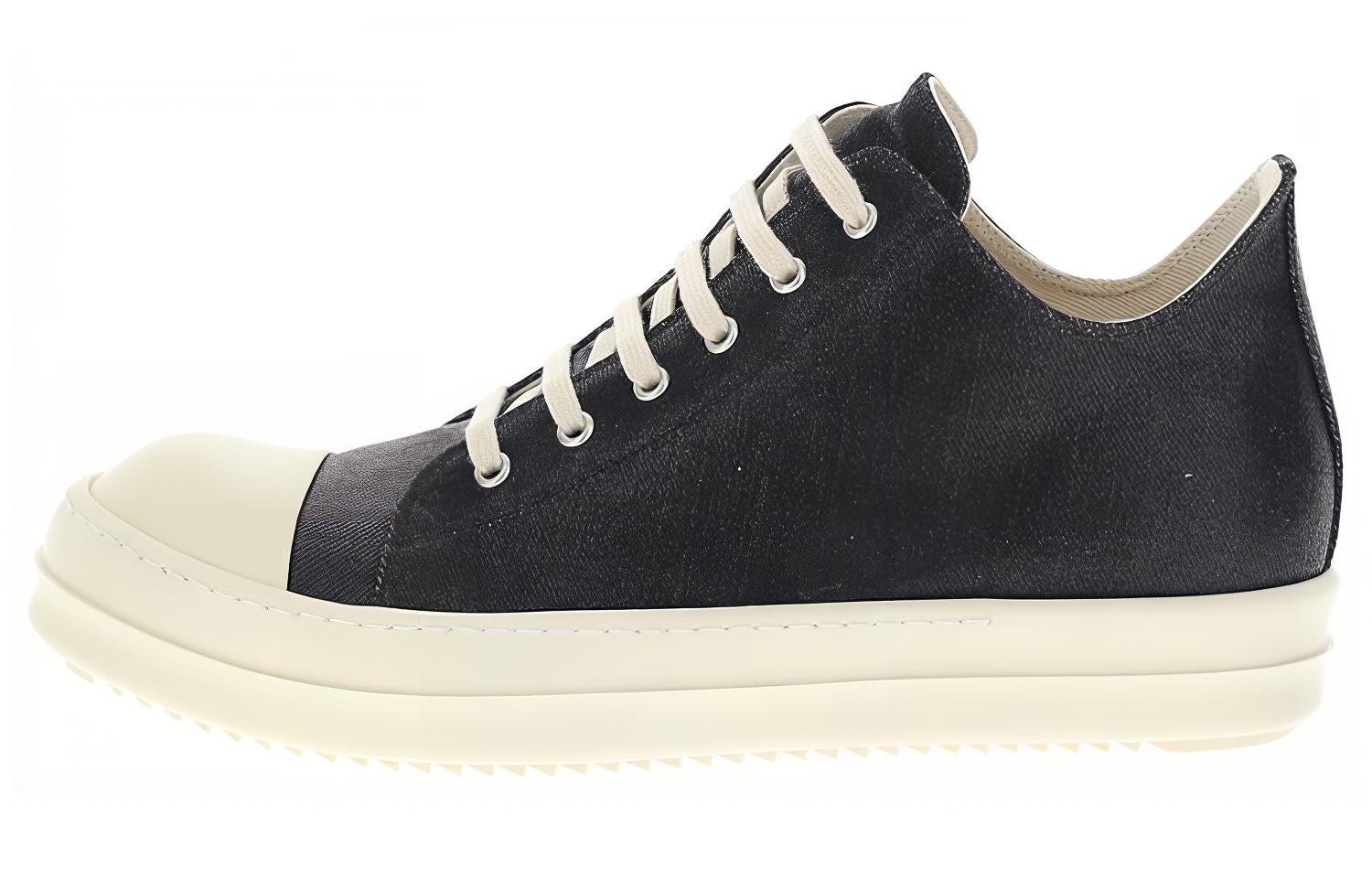 Rick Owens DRKSHDW Gethsemane Denim Low 'Black Milk' DU02A3802-BF-911