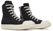 Cheap Rick Owens DRKSHDW Gethsemane Padded High 'Black Milk' Hitam DU02A3800-MU-911