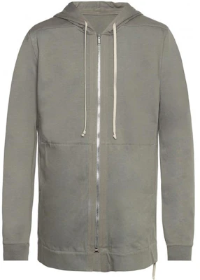 Rick Owens DRKSHDW 男款灰色中長款連帽拉鍊外套 DU02C5292RIG-96 Buy Rick Owens DRKSHDW 男款灰色中長款連帽拉鍊外套 DU02C5292RIG-96