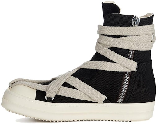 Rick Owens DRKSHDW Hexa High Hitam Mutiara Susu Tali Kasut Tebal DU02C5805DOW2-9811 Buy Rick Owens DRKSHDW Hexa High Hitam Mutiara Susu Tali Kasut Tebal DU02C5805DOW2-9811