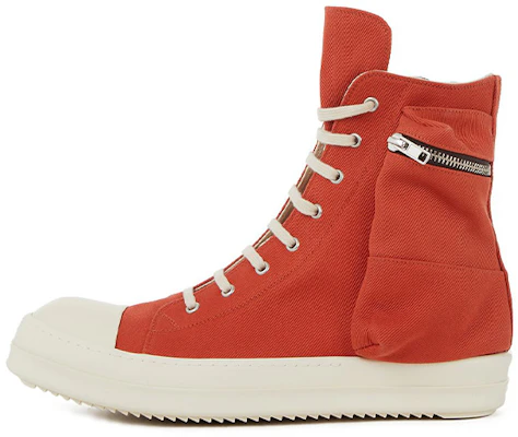 リック オウエンス DRKSHDW 厚底ハイカットスニーカー (オレンジ) DU01B7801DM-5311 Buy リック オウエンス DRKSHDW 厚底ハイカットスニーカー (オレンジ) DU01B7801DM-5311