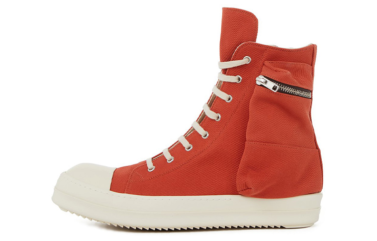 Rick Owens DRKSHDW Hi-Top Sneakers 'Orange Comfort Thick Sole' DU01B7801DM-5311