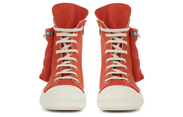 Lookbook Rick Owens DRKSHDW Hi-Top Sneakers 'Orange Comfort Thick Sole' DU01B7801DM-5311