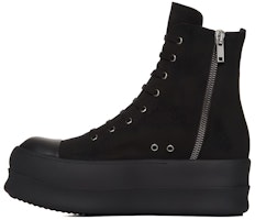 Rick Owens DRKSHDW High-Top 'Black Canvas' DU02C5831DO-999 Rick Owens DRKSHDW High-Top 'Black Canvas' DU02C5831DO-999