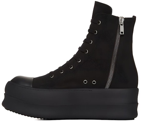 Rick Owens DRKSHDW High-Top 'Black Canvas' DU02C5831DO-999 Buy Rick Owens DRKSHDW High-Top 'Black Canvas' DU02C5831DO-999