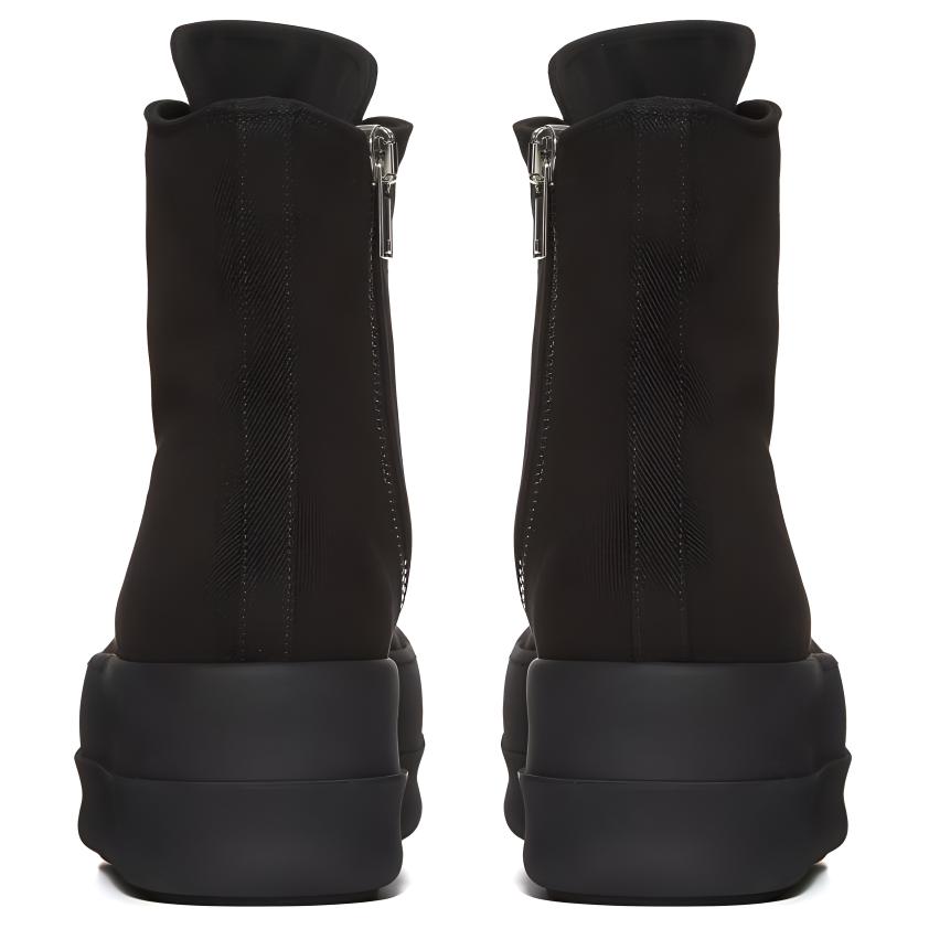 Rick Owens DRKSHDW High-Top 'Black Canvas' 圖 4