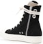 Shop Rick Owens DRKSHDW High-Top 'Black Comfort' Lelaki Kasut Hitam Tinggi. DU02C5800DOES1-911