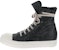 Rick Owens DRKSHDW High-Top 'Fesyen Hitam' DU02B4800BFLS-911