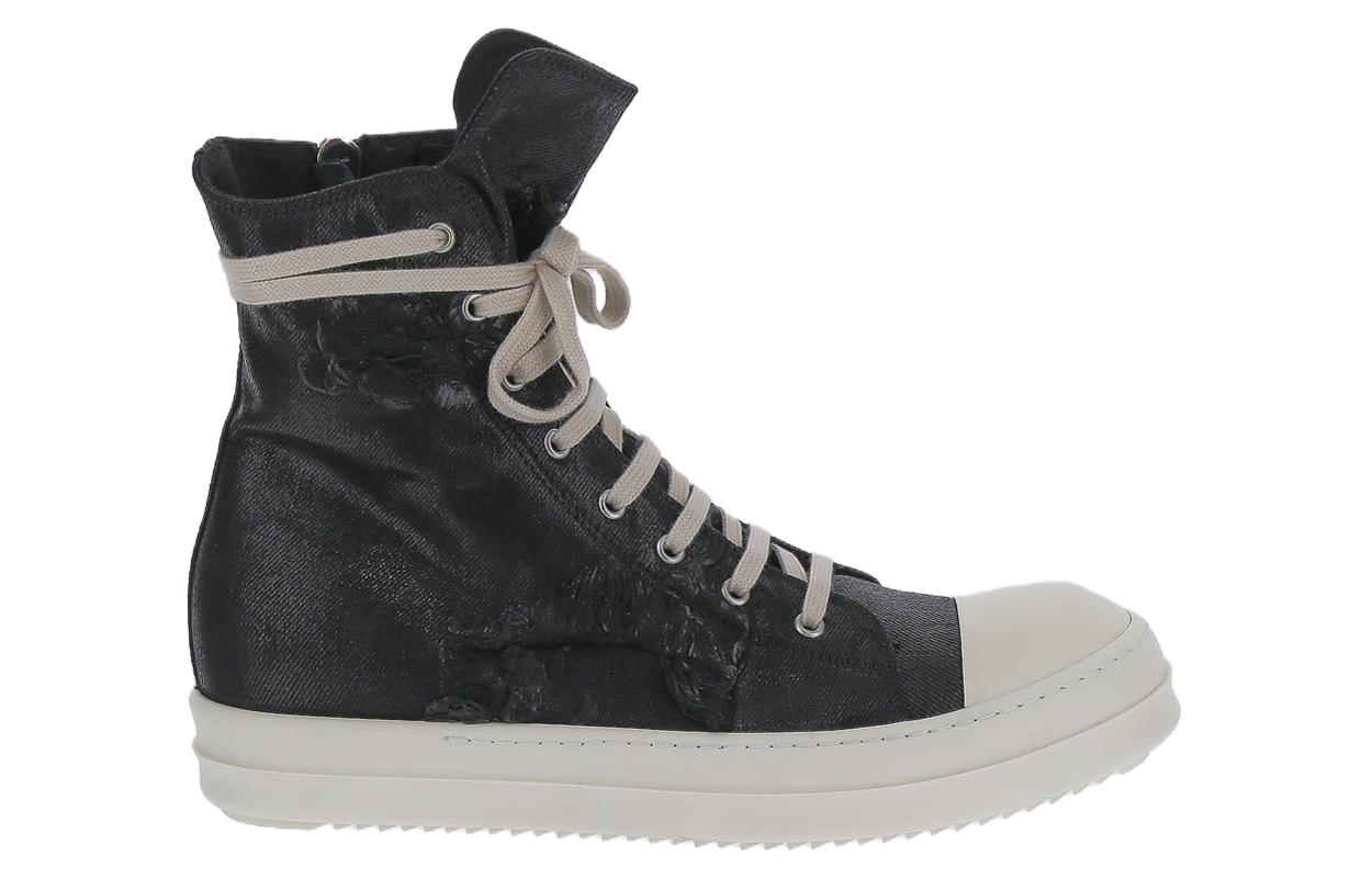 Lookbook Rick Owens DRKSHDW高帮'黑色时尚' DU02B4800BFLS-911