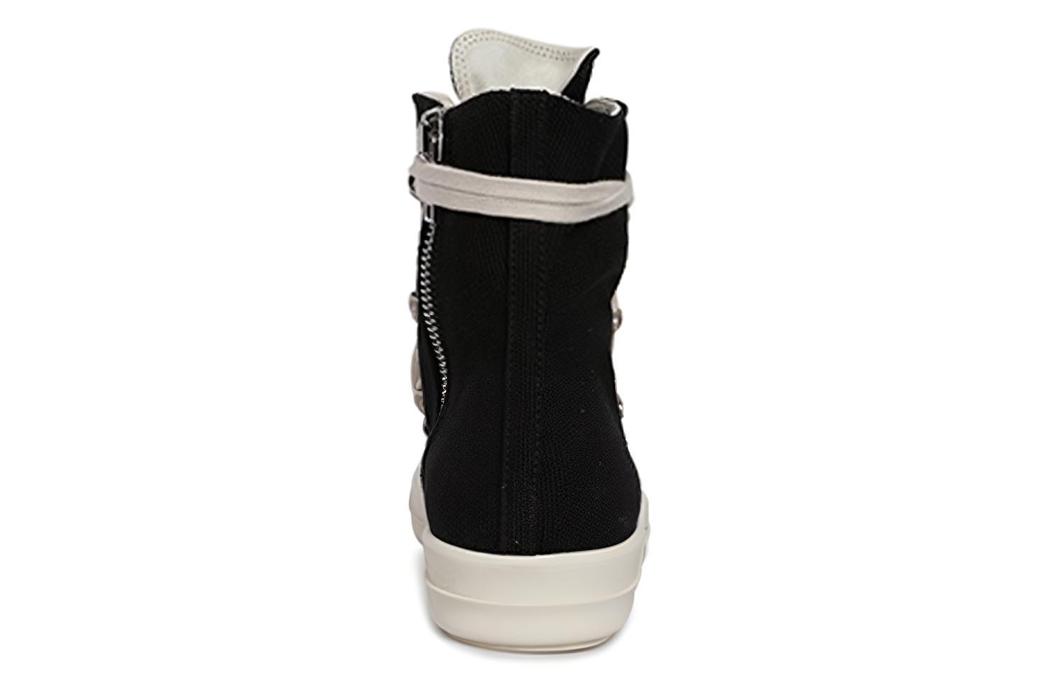 Rick Owens DRKSHDW High-Top 'Black White' 圖 4