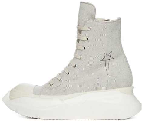 Rick Owens DRKSHDW High-Top 'Grey Denim' DU01C6840MMDEM4-51911 Buy Rick Owens DRKSHDW High-Top 'Grey Denim' DU01C6840MMDEM4-51911