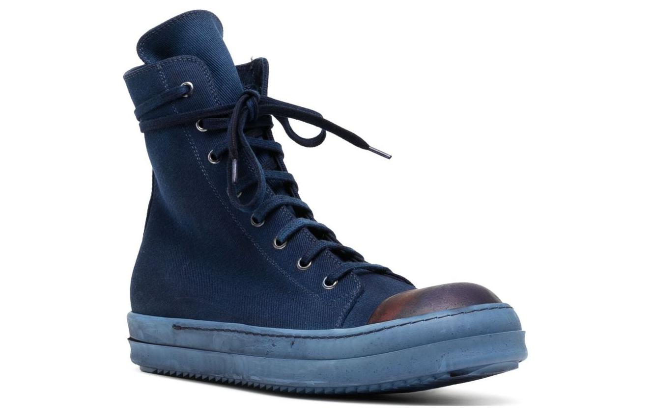 Rick Owens DRKSHDW High-Top 'Indigo Denim' 圖 3