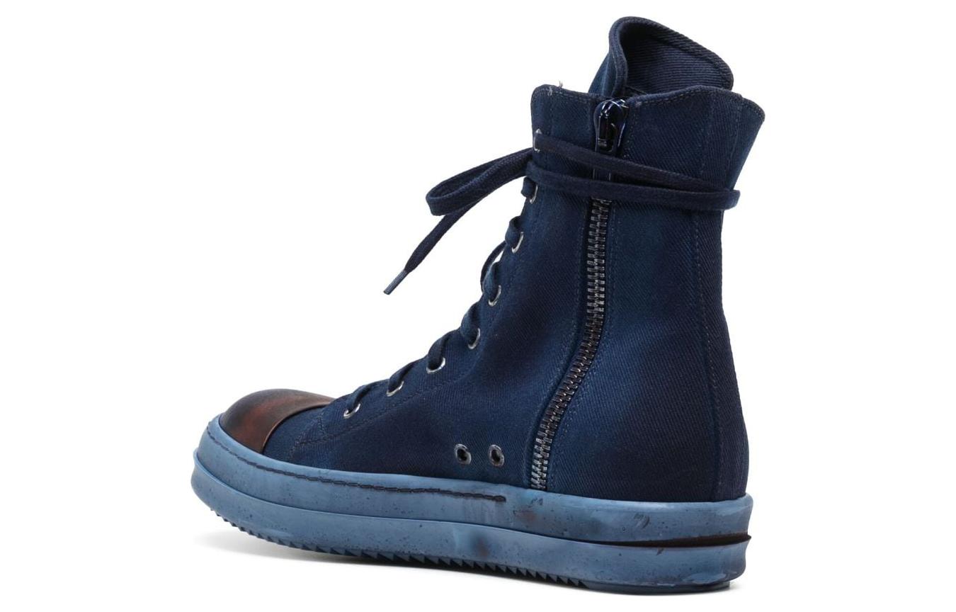 Rick Owens DRKSHDW High-Top 'Indigo Denim' 圖 4