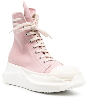 Rick Owens DRKSHDW High-Top 'Pink Canvas' DU01C6840DQ-6311 Order Rick Owens DRKSHDW High-Top 'Pink Canvas' DU01C6840DQ-6311