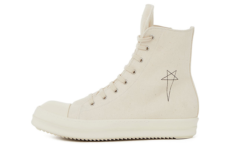 Rick Owens DRKSHDW High-Top 'White Fashion' DU01B7800DMNET1-210911