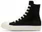 Buy Rick Owens DRKSHDW High-Top Canvas Sneakers 'Black' DU20S5800CTEH4-09