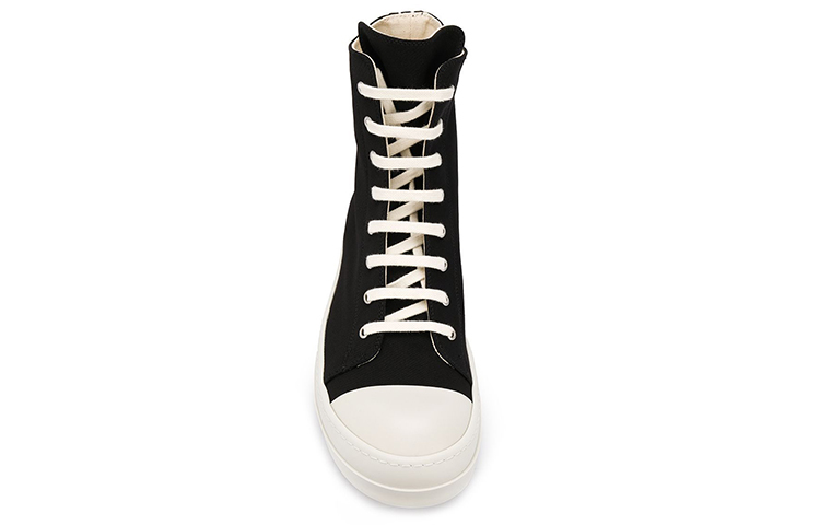 Purchase Rick Owens DRKSHDW High-Top Canvas Sneakers 'Black' DU20S5800CTEH4-09