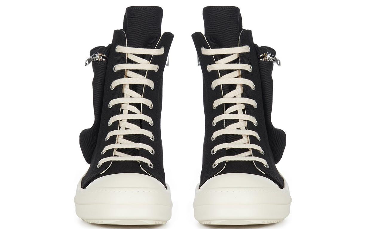 Rick Owens DRKSHDW High-Top Sneaker 'Black' 圖 3