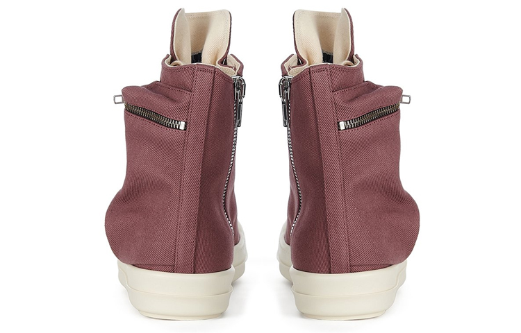 Rick Owens DRKSHDW High-Top Sneaker 'Dip-Dye Red Denim' 圖 4