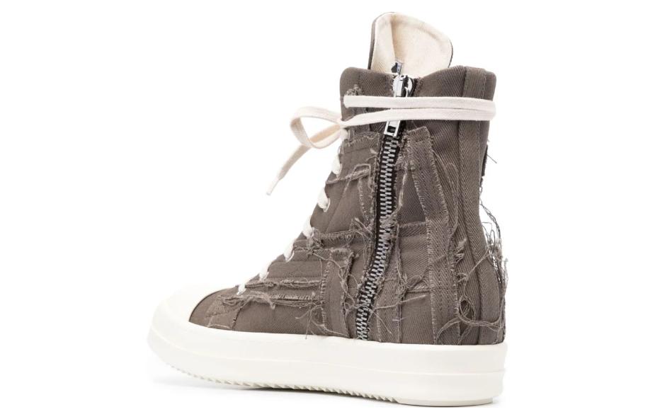 Rick Owens DRKSHDW High-Top Sneakers 'Light Brown' 圖 3