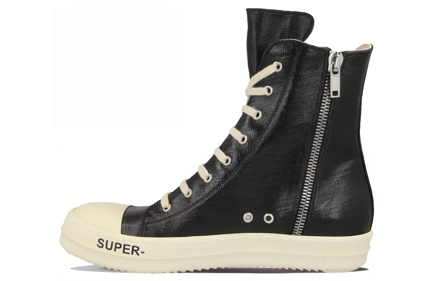 Rick Owens DRKSHDW High-Top Sneakers 'Versatile Black Fashion' DU21S2800-HDLQP3
