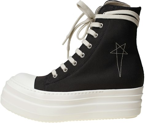 Rick Owens DRKSHDW High 'Bintang Hitam' Sneakers DU20S5803 Buy Rick Owens DRKSHDW High 'Bintang Hitam' Sneakers DU20S5803