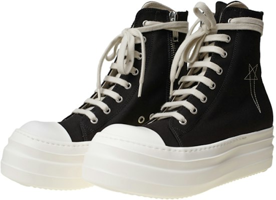 Rick Owens DRKSHDW High 'Bintang Hitam' Sneakers DU20S5803 Lookbook Rick Owens DRKSHDW High 'Bintang Hitam' Sneakers DU20S5803