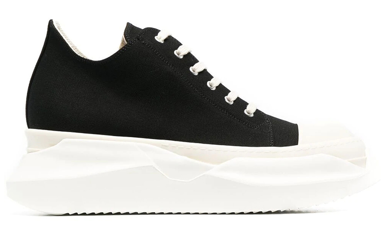 Rick Owens DRKSHDW High-Top 'Black White' 圖 2