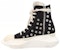 Rick Owens DRKSHDW High Top 'Kanvas Hitam Putih' DU02C5840DOES2-911