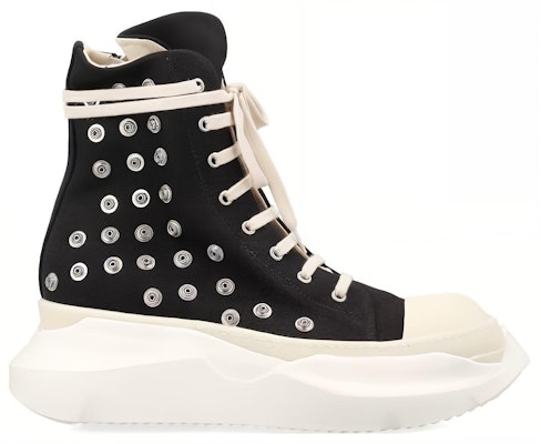Rick Owens DRKSHDW High Top 'Kanvas Hitam Putih' DU02C5840DOES2-911 Order Rick Owens DRKSHDW High Top 'Kanvas Hitam Putih' DU02C5840DOES2-911