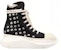 Rick Owens DRKSHDW High Top 'Kanvas Hitam Putih' DU02C5840DOES2-911