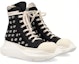 Lookbook Rick Owens DRKSHDW High Top 'Kanvas Hitam Putih' DU02C5840DOES2-911