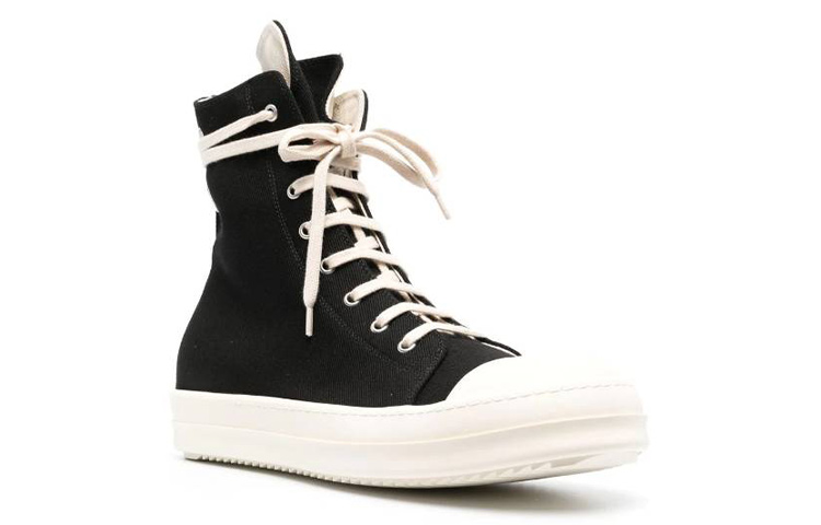 Lookbook Rick Owens DRKSHDW 高帮鞋 '黑白色' DU01C6800DQES1-911