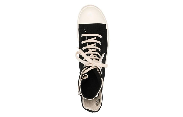 Purchase Rick Owens DRKSHDW 高帮鞋 '黑白色' DU01C6800DQES1-911
