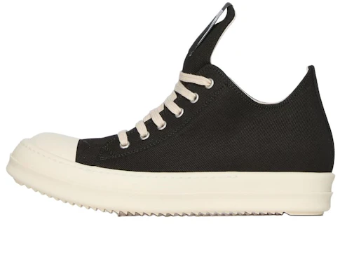 Rick Owens DRKSHDW Hollywood Low-Top Canvas Sneakers Black DU01E3802DOEH1-911 Buy Rick Owens DRKSHDW Hollywood Low-Top Canvas Sneakers Black DU01E3802DOEH1-911