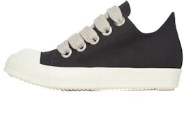 Rick Owens DRKSHDW Jumbolace Black Denim Low-Top Sneakers 3.5cm Shoes DU01F4819DOW-2911 Rick Owens DRKSHDW Jumbolace Black Denim Low-Top Sneakers 3.5cm Shoes DU01F4819DOW-2911
