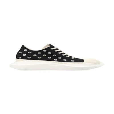 Rick Owens DRKSHDW Abstract Low Sneak Studded Milk 'Black'