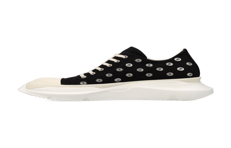 Rick Owens DRKSHDW Abstract Low Sneak Studded Milk 'Black' 圖 3