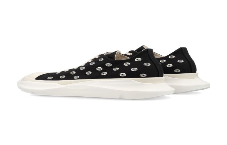 Rick Owens DRKSHDW Abstract Low Sneak Studded Milk 'Black' 圖 4