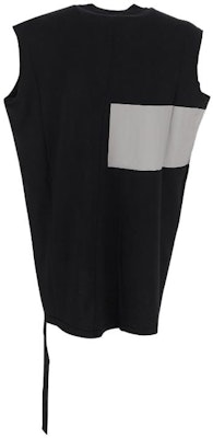 Rick Owens DRKSHDW Tank Top Tanpa Lengan Hitam dengan Cetak Huruf DU02C5158RNEP2-0908 Lookbook Rick Owens DRKSHDW Tank Top Tanpa Lengan Hitam dengan Cetak Huruf DU02C5158RNEP2-0908