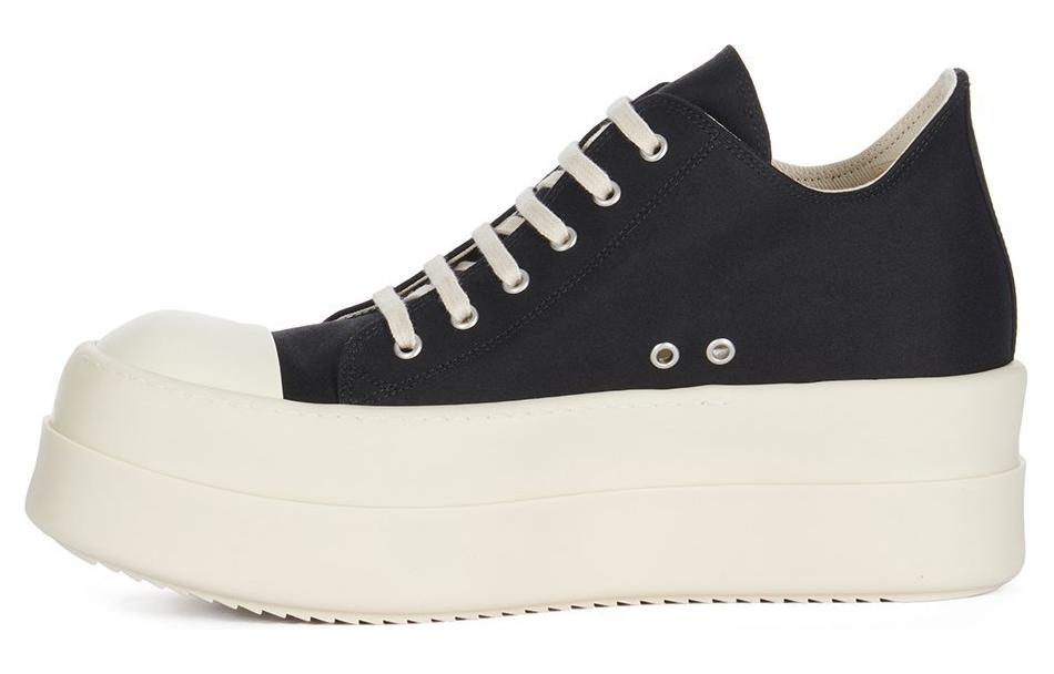 Rick Owens DRKSHDW Low-Top Black Casual Fashion Sneakers Mens DU01D1832NDK-911