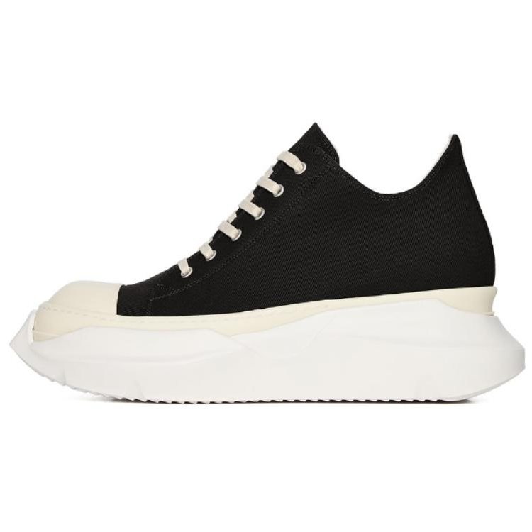 Rick Owens DRKSHDW Low-Top Canvas Sneakers Black DU01E3842DO-911
