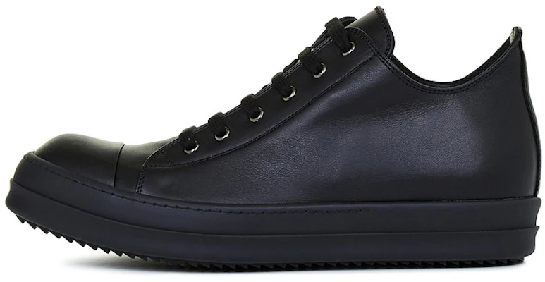 RICK OWENS Tecuatl 皮革低筒運動鞋 黑 Buy RICK OWENS Tecuatl 皮革低筒運動鞋 黑