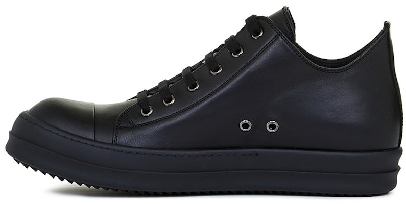 RICK OWENS Tecuatl 皮革低筒運動鞋 黑 Order RICK OWENS Tecuatl 皮革低筒運動鞋 黑