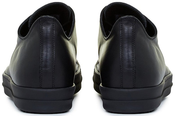 RICK OWENS Tecuatl 皮革低筒運動鞋 黑 Shop RICK OWENS Tecuatl 皮革低筒運動鞋 黑