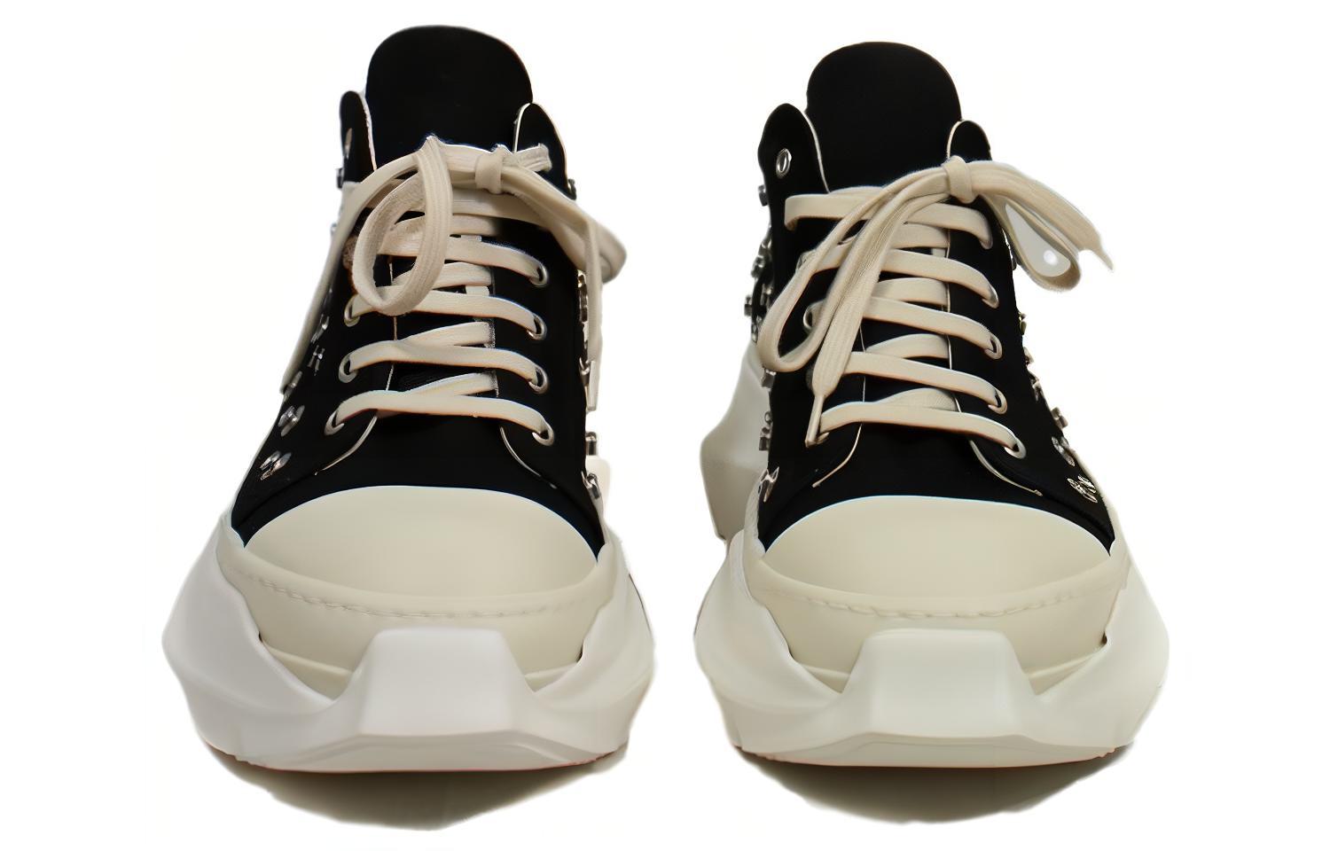 Order 瑞克歐文斯 DRKSHDW 反絨牛皮 舒適時尚 低筒 休閒鞋 男款 黑色