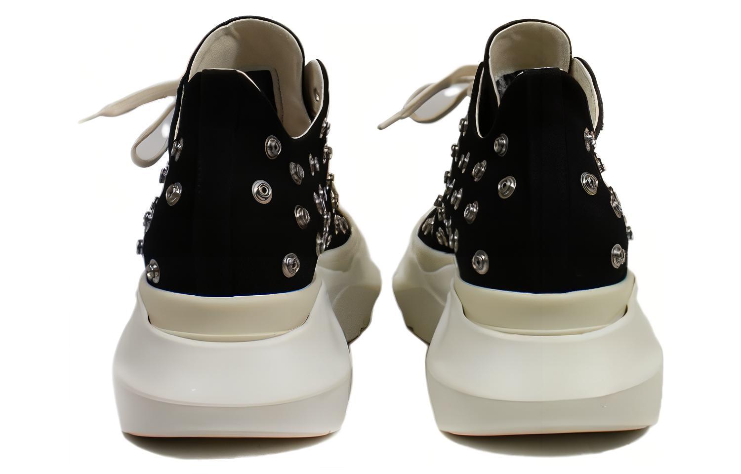 Lookbook 瑞克歐文斯 DRKSHDW 反絨牛皮 舒適時尚 低筒 休閒鞋 男款 黑色