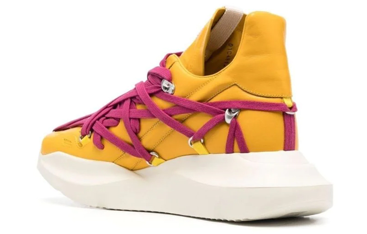 Rick Owens DRKSHDW Low Sneaker 'Yellow' 圖 3