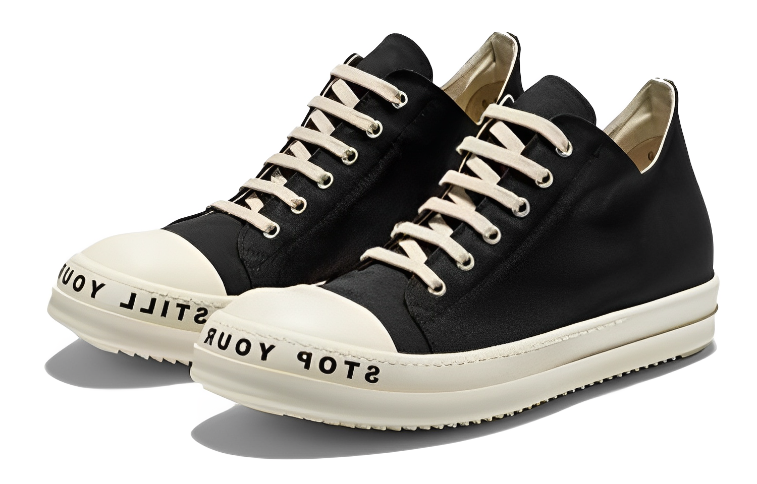 Lookbook リックオウエンス DRKSHDW ストップユアブレス 黒 DU01C6802MUEP8-9119