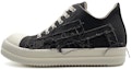 Buy Rick Owens DRKSHDW Low Top 'Black Denim' Kasut Hitam Denim. DU01C6809SLASH-7811